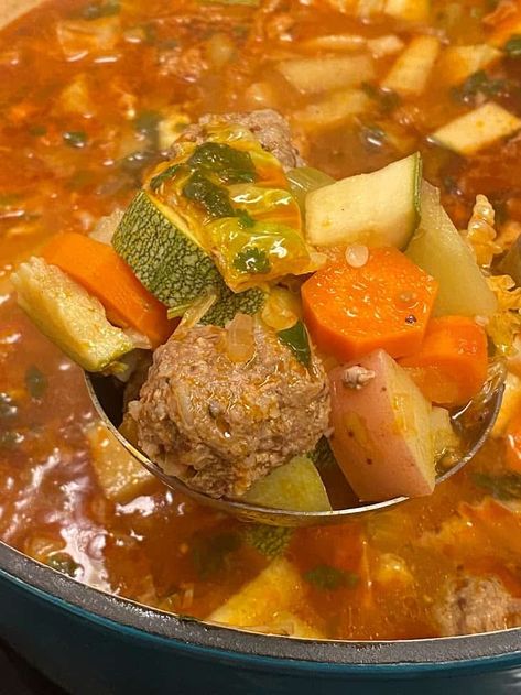 Chipotle Albondigas Soup Recipe, Authentic Albondigas Soup Recipe, Crockpot Albondigas Soup, Meatball Soup Recipes Mexican, Albodingas Soup, Caldo Albondigas, Albondigas Chipotle, Authentic Albondigas Soup, Chipotle Albondigas