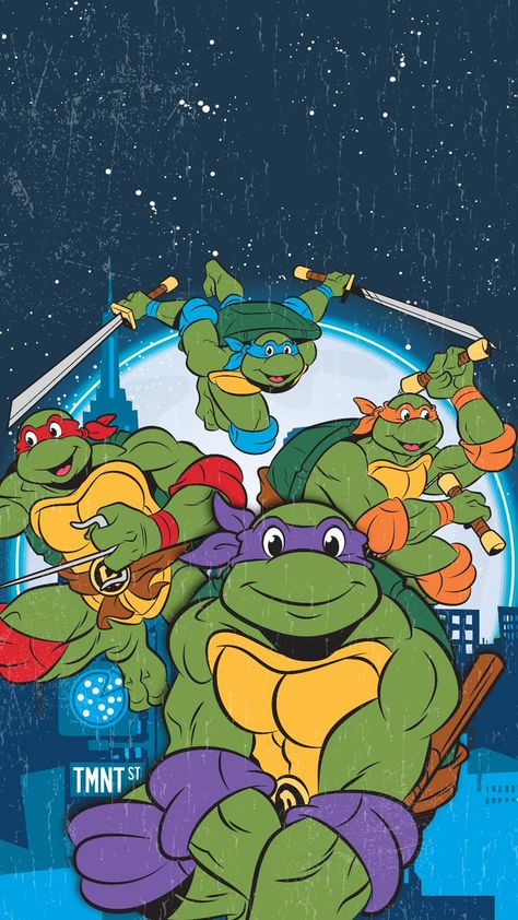 Wallpaper Ninja Turtles Aesthetic Wallpaper, Teenage Mutant Ninja Turtle Wallpaper, Tmnt Comic Wallpaper, Tmnt Cartoon, Ninja Turtles Aesthetic, Turtle Ninja Wallpaper, Ninja Turtles Background, Wallpaper Ninja Turtles, Tmnt 87