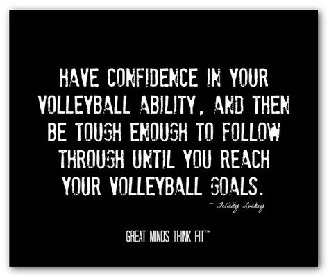 Quotes For Sports, Inspirational Volleyball Quotes, Inspirational Football Quotes, Volleyball Poster, Volleyball Motivation, Football Motivation, Volleyball Posters, Sports Motivation, Scrapbooking Sports