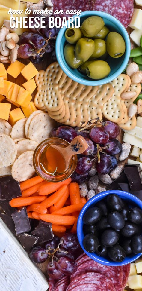 How to make the perfect easy cheese board. This is a how to make a charcuterie board for beginners post; learn the basics of what to include and how to make a beautiful appetizer centerpiece. Charcuterie Board For Beginners, Easy Cheese Board, Cheese Board Easy, Make A Charcuterie Board, Meat Tray, Charcuterie Ideas, Gluten Free Puff Pastry, Crazy For Crust, Thanksgiving 2022