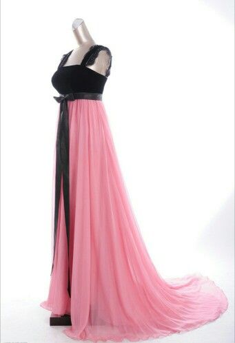 black and pink color long party dresd Tail Gown, Wedding Dress Pink, Black Wedding Dress, Pink Wedding Dresses, Black Wedding Dresses, Black And Pink, Black Wedding, Pink And Black, Dress Pink