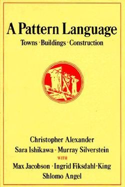 A Pattern Language | Christopher Alexander. This book will change the way you see the world. It's too bad more people don't know about it! Christopher Alexander, A Pattern Language, Pattern Language, Problem Statement, Town Building, Architecture Books, Free Pdf Books, Public Building, Oxford University Press