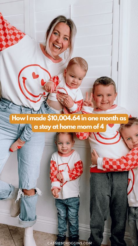 How I made $10,004.64 in one month as a stay at home mom of 4, blogging and content creating! (January 2023 blog income report) + Tips to starting your own blog! How to blog, make money blogging, blogging for beginners, content creator, grow your social media. Jobs for moms, stay at home mom job. #cassiescroggins #blogging #contentcreation Online Jobs For Moms, Content Creating, Month January, Income Report, Blog Income Report, Job Quotes, Newborn Mom, Mom Planner, Creative Jobs