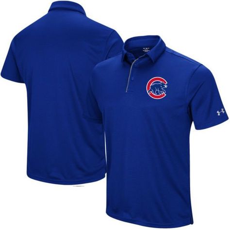 - This Is A Brand New Mlb Chicago Cubs Under Armour Polo Shirt - Size 5xl. - Royal Blue. - Official Licensed Product Of The Mlb. - Tags Still Attached. - 100% Polyester - Made By Fanatics. Cubs Logo, New York Yankees Logo, Clothing Staples, Staple Wardrobe Pieces, Chicago Cubs Logo, Mens Big And Tall, Business Outfits, Chicago Cubs, Mens Polo Shirts