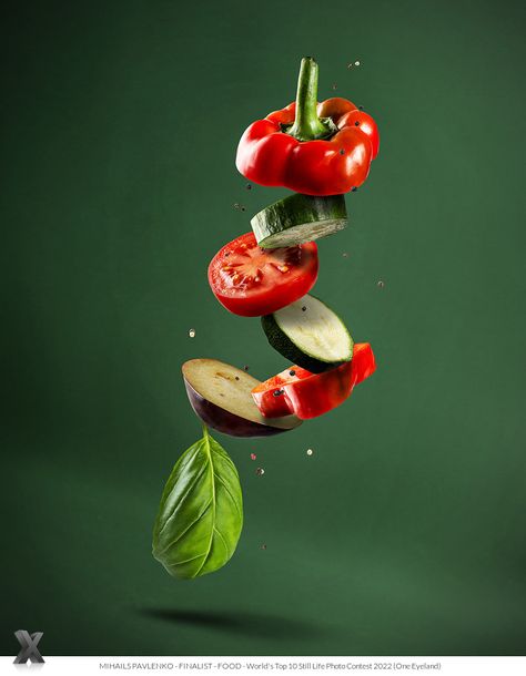 Photographer MIHAILS PAVLENKO - Balance - Still life - Food - FINALIST - World's Top 10 Still Life Photo Contest 2022 Satisfying Photos, Still Life Photos, Instant Noodles, Food Poster Design, Fruit Vegetables, Food Poster, Satisfying Food, Food Presentation, Life Photo