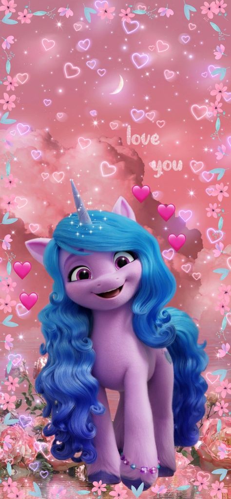 Mlp Izzy, Izzy Moonbow, Pony Wallpaper, My Little Pony Wallpaper, Pastel Pink Aesthetic, So Creative, Purple Lilac, Wallpaper Aesthetic, Pink Aesthetic