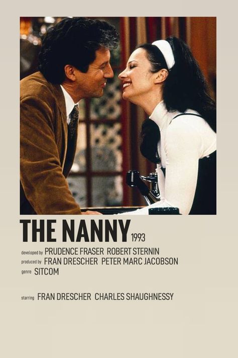 The Nanny Poster, The Nanny Aesthetic, Fran Fine Aesthetic, The Nanny Tv Show, Nanny Aesthetic, The Nanny Outfits, The Nany, Nanny Interview Questions, Iconic Tv Shows