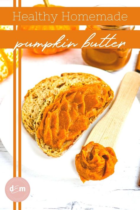 Healthy Homemade Pumpkin Butter | Copycat Trader Joe's Pumpkin Butter Trader Joe’s Pumpkin Butter Recipe, Diy Pumpkin Butter, Homemade Pumpkin Butter, Pumpkin Butter Recipe, Frozen Pumpkin, Homemade Pumpkin Spice, How To Make Pumpkin, Pumpkin Butter, Roast Pumpkin