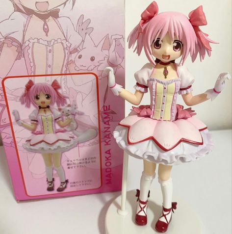 Madoka Magica Figurine, Madoka Magica Figures, Madoka Magica Sayaka, Madoka Kaname, Mahō Shōjo Madoka Magica, Unorganized Idea, Figure Anime, Mahō Shōjo, Kawaii Core