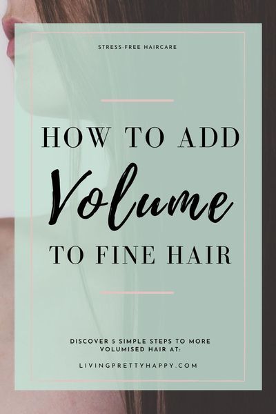 Here are 5 very simple but effective haircare tips for adding volume to your hair especially if your hair is fine! #haircaretips #hairadvice #haircare #hairhacks Adding Volume To Fine Hair, How To Add Volume To Fine Hair, Adding Volume To Your Hair, Add Volume To Fine Hair, Volumizing Hair Products, Add Volume To Your Hair, Hair Tips And Tricks, Fine Flat Hair, Volumizing Hair