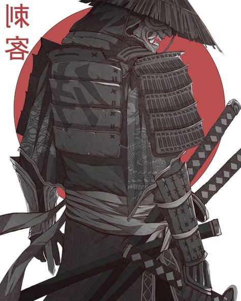 Samurai Drawing, Samurai Concept, Guerriero Samurai, Oni Samurai, Ronin Samurai, Japanese Art Samurai, Arte Ninja, The Last Samurai, Samurai Wallpaper