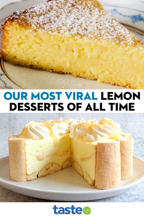 Here they are: the lemon dessert recipes that have sent Australia wild over the years across Facebook, Instagram and TikTok. They’ve all been liked, commented on, saved and replicated all over the country… and they’re definitely worth all the fuss. Meal Planning Menus, Lemon Dessert, Pie Crumble, Italian Cake, Lemon Dessert Recipes, Pie Crusts, Pot Pies, Cookie Cups, Brownie Cake