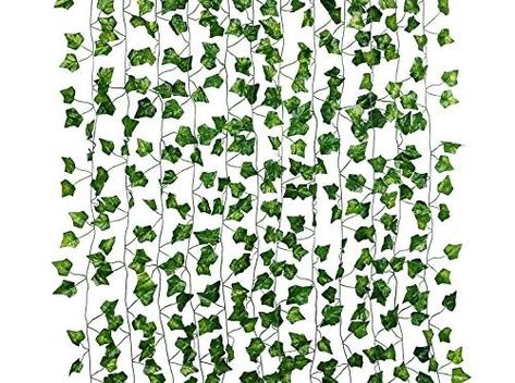 Poison Ivy Leaves, Moss Table Runner, Fake Ivy, Ivy Garland, Vine Decoration, Fake Plants Decor, Green Wall Decor, Ivy Leaves, Party Wall