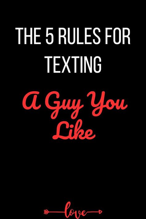 Are you wondering what the protocol is for texting a guy you like? Do you sit by your phone for hours on end, watching and waiting for him to text you first? Are you agonizing over what to say and when to say it? Well, before sending that first “hi, how are you?” here are the 5 rules for texting a guy you like. Texting A Guy, What Do Guys Like, How To Flirt, Soulmate Connection, A Guy Like You, Text Back, I Like Him, Credit Card Statement, Getting Him Back