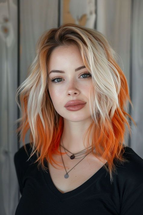 Hair Color Aesthetic, Red Blonde Hair, World Hair, Strawberry Blonde Hair Color, Gothic Hairstyles, Creative Hair Color, Hair With Layers, Gorgeous Hairstyles, Color Aesthetic