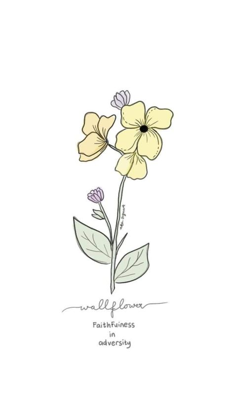 Wallflower Tattoo Design, Wallflower Drawing, Wallflower Tattoo, Tangle Art, Tattoo Inspo, Lotus Flower Tattoo, I Tattoo, Tangled, Flower Tattoo