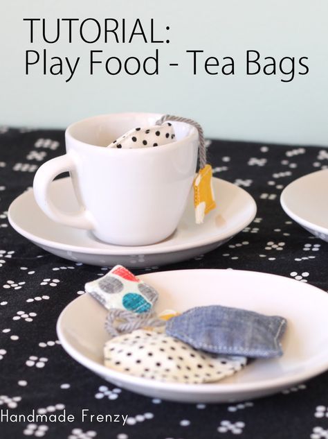 Diy Tea Bags, Handmade Christmas Presents, Felt Food Diy, Car Trash Bag, Scrap Fabric Projects, Pretend Food, Advent For Kids, Tea Diy, Advent Calendars For Kids