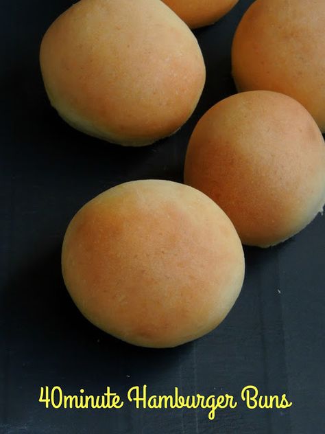 40minute Eggless Hamburger Buns Egg Free Hamburger Buns, Eggless Burger Buns Recipe, Eggless Buns Recipe, Bread Yeast, Burger Buns Recipe, Hamburger Bun Recipe, Homemade Hamburger Buns, Cafe Recipes, Vegan Bread Recipe