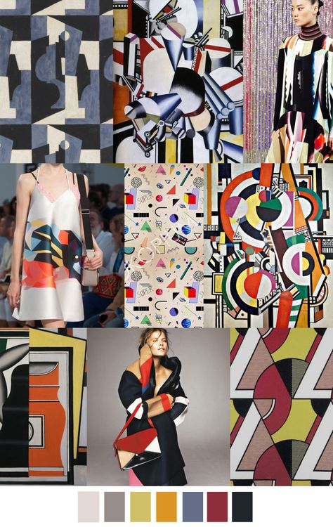 MECHANICAL COMPOSITION Sonia Delaunay, Textil Design, Colors And Patterns, Fashion Forecasting, Piet Mondrian, Mood Board Fashion, Print Trends, Textiles Fashion, Color Stories