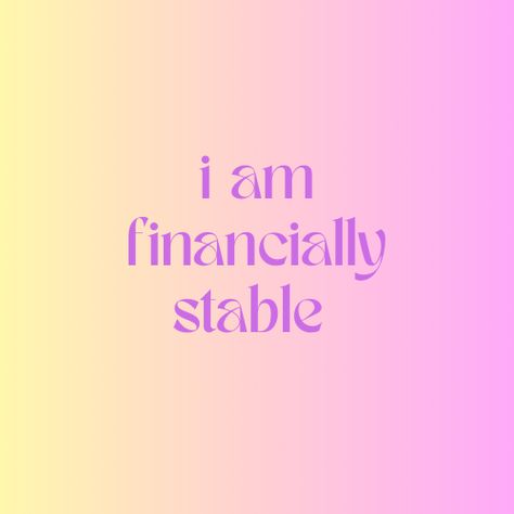 i am a money magnet, i am financially stable I Am Financially Stable, Finacially Stable Asthetic, Financial Stability Affirmations, Stable Income Aesthetic, Financial Stable Aesthetic, Financially Stable Quotes, Financially Secure Aesthetic, Financially Stable Vision Board, Financial Aesthetic Vision Board