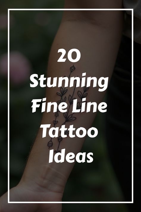 20 Stunning Fine Line Tattoo Ideas Clean Lines Tattoo, Fibonacci Tattoo Minimalist, Let Them Forearm Tattoo, Tiny Single Needle Tattoo, Fine Line Tattoos For Couples, Leg Fine Line Tattoo, Tattoo Ideas Book Quotes, Nothing Is Forever Tattoo, Everything Is Connected Tattoo