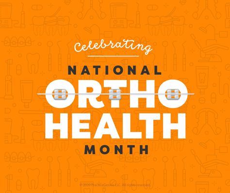 October is National Orthodontic Health Month! Sometimes people may feel like they "stand out" if they wear braces but approximately 4 million people in the US have braces and 30% of that total are adults! It is recommended that children first see an orthodontist at age 7. Dr. Becker is a Smile Specialist for all ages so be sure to call us today for a no-cost consultation! National Orthodontic Health Month, Orthodontic Health Month, June Ideas, Sometimes People, Island City, Facebook Posts, Lets Celebrate, Office Ideas, Media Post