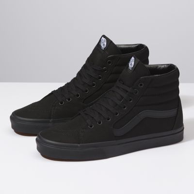 Vans Shoes High Tops, Black Vans, High Top Vans, Shop Shoes, Vans Black, Sk8 Hi, Summer Outfits Men, Vans Sk8, Mens Vans