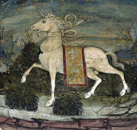 Ancient Unicorn, Giulia Farnese, Mystical Unicorn, Creature Fantasy, Unicorns And Mermaids, The Last Unicorn, Unicorn Art, Arte Fantasy, Medieval Art