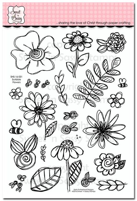 Scribble Flowers Bible Journaling Faith Mixed Media Stamps Bible Journaling Printables, Bible Journaling For Beginners, Doodle Art Flowers, Doodle Books, Bible Doodling, Bible Journaling Ideas Drawings, Doodle Art Drawing, Bullet Journal Writing, Bible Art Journaling