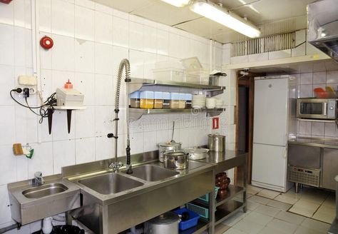 Dish washing room in a restaurant. Wide angle #Sponsored , #PAID, #Affiliate, #washing, #angle, #Wide, #Dish Washing Area Ideas, Restaurant Kitchen Organization, Washing Area, Washing Room, Commercial Kitchen Design, Creative Office Space, Restaurant Dishes, Dish Washing, Restaurant Kitchen