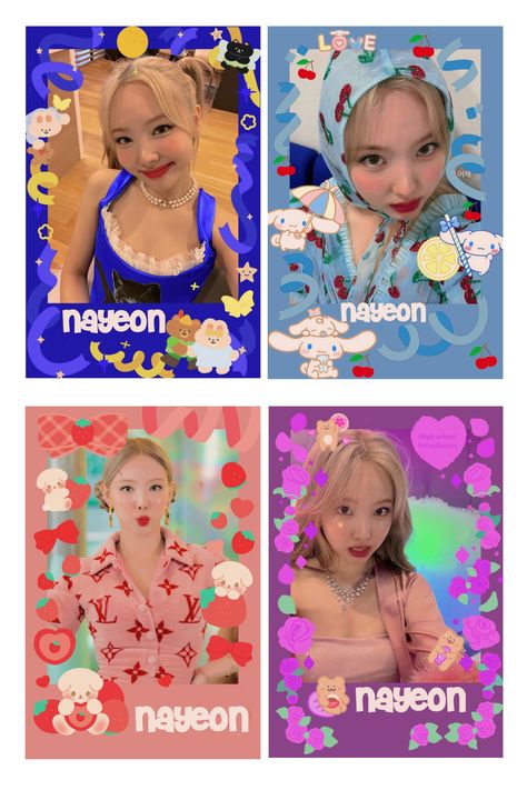 Nayeon Sticker Printable, Nayeon Selca Pop, Nayeon Freebies, Twice Freebies, Nayeon Polaroid, Nayeon Pc, Pop Nayeon, Nayeon Selca, Nayeon Photocard