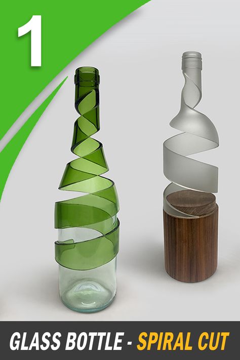 Diy Starbucks Glass Bottles Ideas, Upcycle Beer Bottles, Reuse Glass Bottles Diy Ideas, Old Wine Bottle Ideas Diy Projects, Mini Wine Bottle Crafts, Crafts With Liquor Bottles, Diy Amber Glass Bottles, Cut Wine Bottle Crafts, How To Cut Glass Bottles At Home