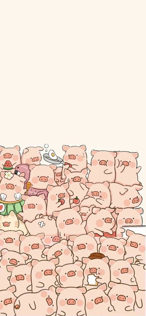 Goddess Quotes, Pig Wallpaper, Bunny Tattoos, Pig Cartoon, Cartoon Painting, Cute Pokemon Wallpaper, Cute Pigs, Cute Pokemon, Cellphone Wallpaper