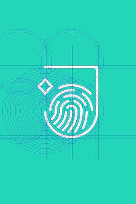 Fingerprint Design Graphics, Fingerprint Logo Branding, Digital Transformation Logo, Fingerprint Graphic Design, Fingerprint Logo Design, Transformation Logo, Fingerprint Logo, Logo Communication, Fingerprint Design