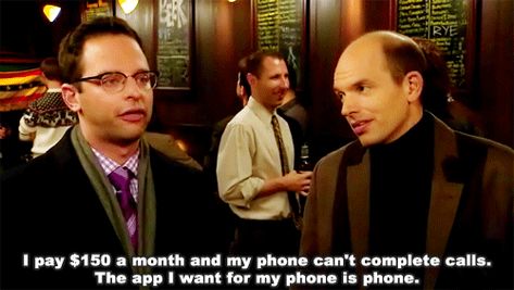 You have an appreciation for using your phone as an actual phone. | 26 Reasons You Are Rodney Ruxin Sitcoms Quotes, Your Spirit Animal, In My Room, Tv Show Quotes, Tv Quotes, Comedy Show, Deep Down, The League, House Of Cards