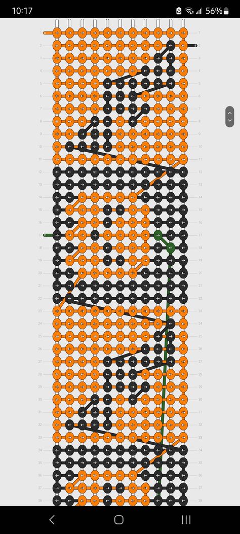 Skull Alpha Pattern, Halloween Bracelet Patterns, Halloween Bracelet, Alpha Patterns, Friendship Bracelet Patterns, Jack O Lantern, Bracelet Patterns, Pattern