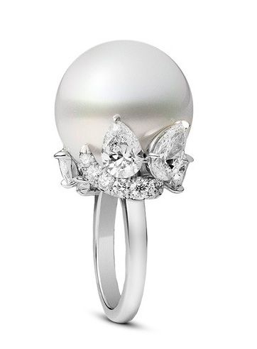 Regilla ⚜ ~ Mikimoto Silver Pearl Ring, Pearl Rings, Two Rings, Freshwater Cultured Pearls, Vintage Pearls, The Pearl, Sterling Silver Bands, Silver Pearls, Pearl Ring