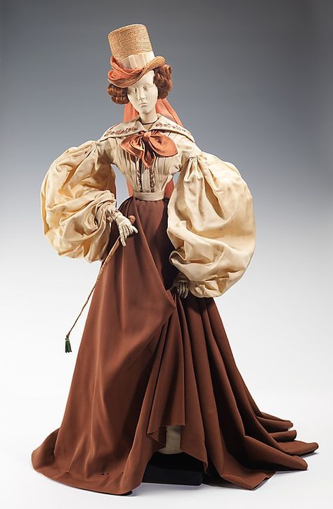 1830s Fashion, 1800s Fashion, 19th Century Fashion, Costume Collection, Retro Mode, Period Costumes, Antique Clothing, Edwardian Fashion, Historical Costume