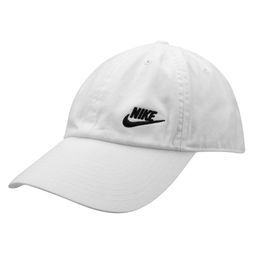 Boné Nike Twill H86 - Branco+Preto R$ 33,90 Bone Nike, Bones, Baseball Hats, Nike