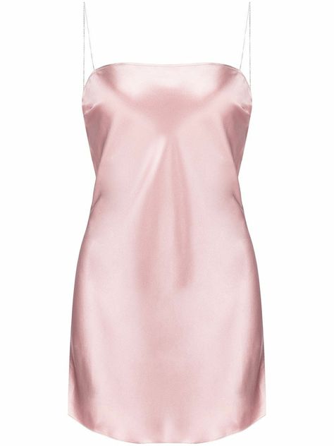 Fleur Du Mal | Pink Silk Slip Dress | Valentine's Day Silk Slip Dress Short, Short Slip Dress, Pink Slip Dress, Pink Satin Dress, Pink Silk Dress, Pajama Fashion, Silk Slip Dress, Silk Shorts, Silk Slip