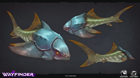 ArtStation - Critters Alien Fish, All Legendary Pokemon, Ocean Monsters, Creature Artwork, Fantasy Beasts, Kaiju Monsters, Forest Creatures, Creature Drawings, Valerian