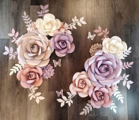 Transform your nursery decor with a beautiful paper flower wall arrangement 🌸 nursery wall flowers pink paper flowers wall flower arrangement baby shower decor bridal shower decor wedding decor. More info!.. 👉 www.preciouspetalsbykarissa.com Follow us on IG: @precious_petals22 #paperflowerswalldecor #paperflowers #paperflowerwall #papercrafting #paperflowerart #papercrafts #nurserywallart #smallbussinessowners #paperflowertemplates #birthdayparty #melbournepaperflowers #weddingwands #decor Paper Flowers Nursery Wall, Paper Flowers Nursery, Purple Nursery Decor, Paper Flowers Wall Decor, 3 Butterflies, Paper Flowers Wall, White Paper Flowers, Flowers Nursery, Purple Nursery