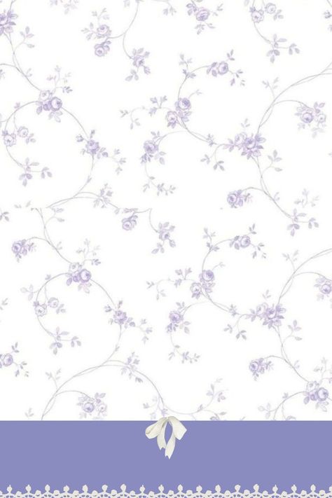 Lavender Coquette Wallpaper, Purple Aesthetic Coquette, Purple Floral Wallpaper Bedroom, Freckle Aesthetic, Purple Coquette Wallpaper, Purple Coquette Aesthetic, Dollette Wallpaper, Soft Purple Wallpaper, Lavender Coquette