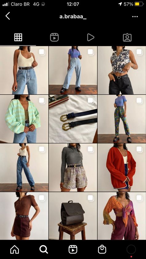 Pictures For Selling Clothes, How To Take Thrift Clothes Pictures, Depop Feed Ideas, Sell Clothes On Instagram, Vintage Store Instagram Feed, Thrift Store Instagram Bio Ideas, Second Hand Clothes Photography, Preloved Name Ideas, Thrift Shop Instagram Feed