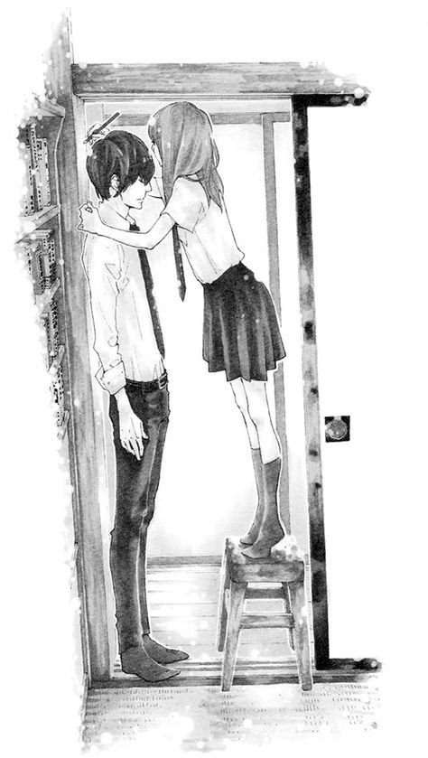 Anime couple K Project Manga, Photo Manga, Tall Boy, Romance Art, Manga Couple, Manga Couples, Manga Love, Shoujo Manga, Anime Love Couple