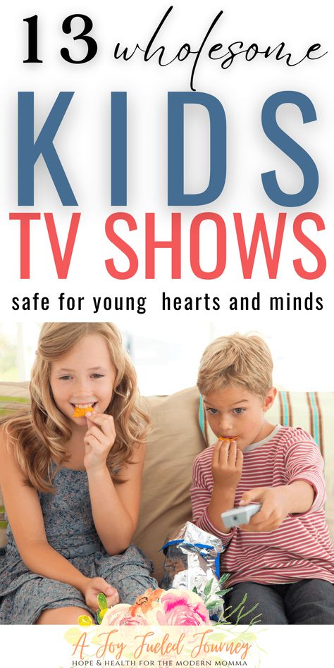 Here are 13 fun and wholesome tv shows for kids to bring about smiles and build up the hearts of your children. Educational Shows For Kids, Wholesome Movies, Dallas Activities, Family Challenges, Movie Night For Kids, Kids Movies, Grandparenting, Kids Schedule, Bible Study For Kids