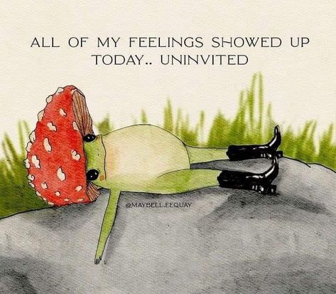 Mushroom Quotes, Frog Art Aesthetic, Maybell Eequay, Frog Quotes, Twisted Tales, Frog Art, The Shadows, Cool Stuff, Toad