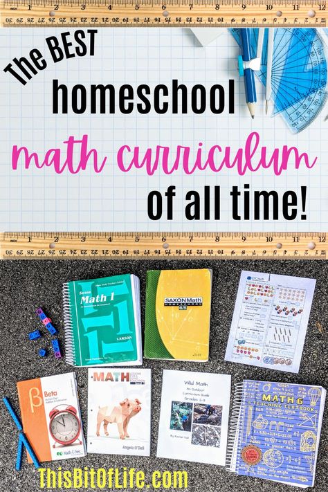 The best math curriculum of all time to use in your homeschool! Top homeschool math curriculum and math resources. Homeschool math that you will love. Math curriculum to use in your homeschool. My favorite math curriculum. Math games for homeschool. Online math curriculum. Math manipulatives and games. Homeschool math for the whole family. #homeschool 3rd Grade Math Curriculum, Preschool Math Curriculum Free, Kindergarten Math Curriculum Homeschool, Math With Confidence, Saxon Math Kindergarten, 5th Grade Homeschool Curriculum, Homeschool Manipulatives, Preschool Math Curriculum, Heart Math