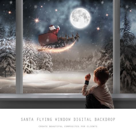 Santa Is Coming To Town, Outdoor Nativity Scene, Santa Is Coming, Outdoor Nativity, Christmas Photography Backdrops, Photos Booth, Christmas Mini Sessions, Montage Photo, Outdoor Holidays