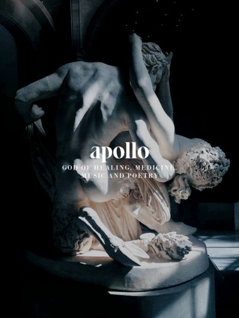 Apollo Greek God, God Of Healing, Apollo Aesthetic, Apollo Greek, God Apollo, Greek Mythology Gods, Greek Mythology Tattoos, Fever Dream, Greek Gods And Goddesses